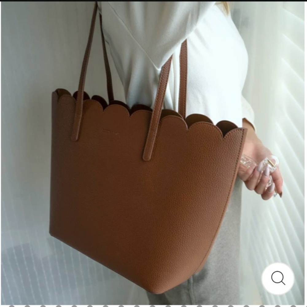 Aura Estelle cloud tote cognac affair XL strap